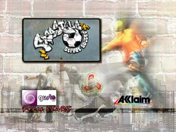 Freestyle Street Soccer screen shot title